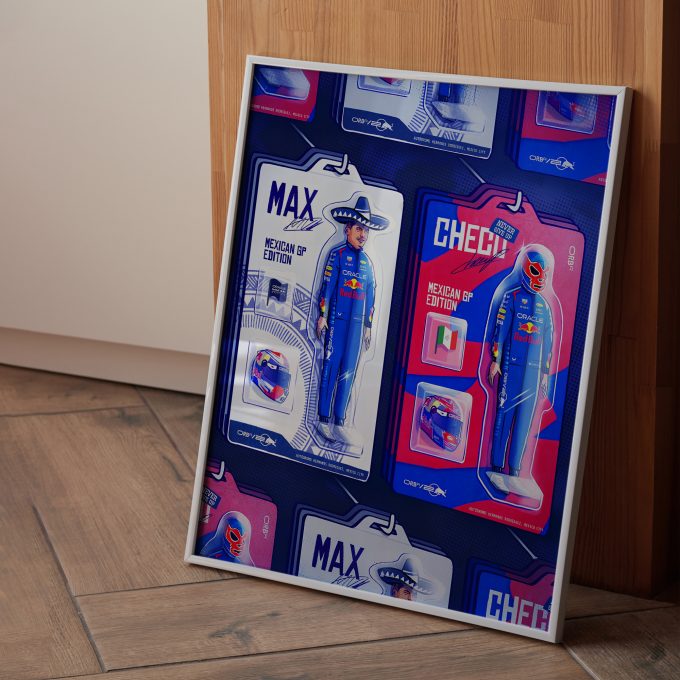 Mexico 2024 Red Bull F1 Poster