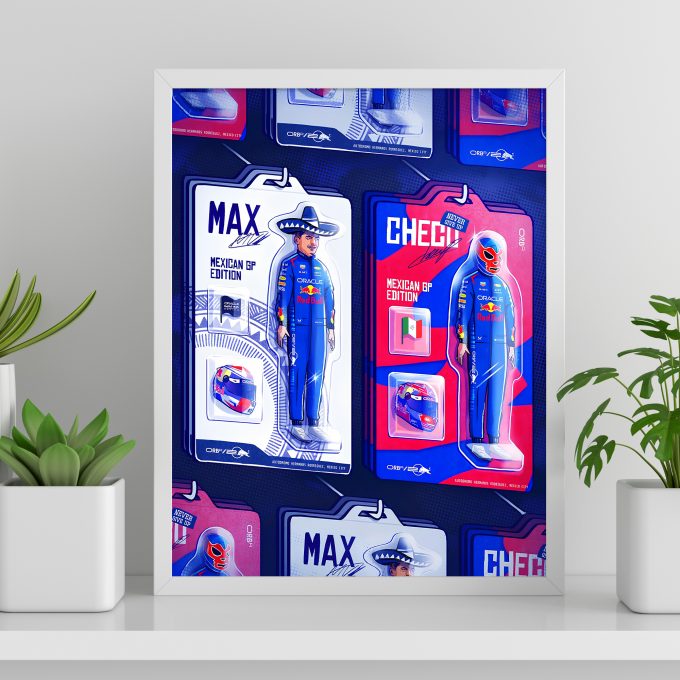 Mexico 2024 Red Bull F1 Poster