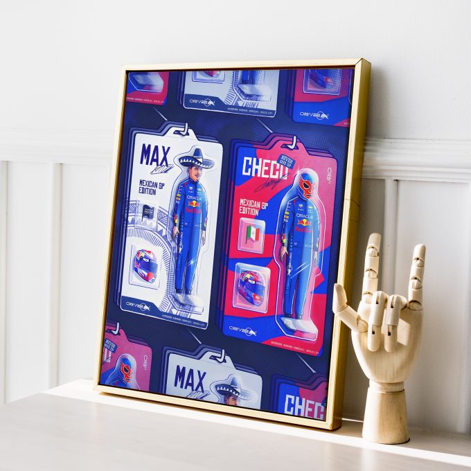 Mexico 2024 Red Bull F1 Poster