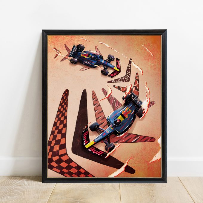 Australia 2025 Red Bull F1 Poster