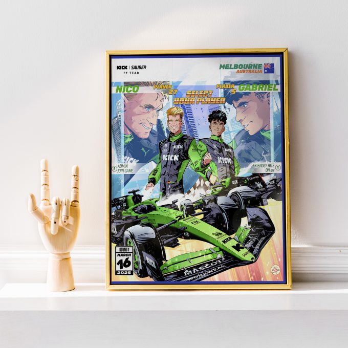 Australia 2025 Stake F1 Poster