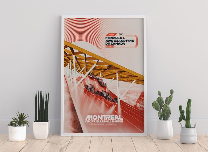 Canada GP Official 2024 F1 Poster