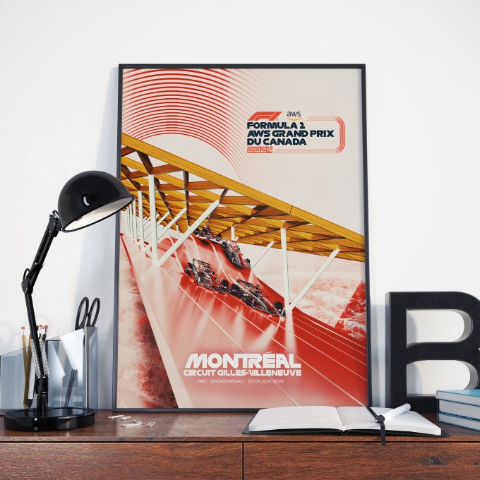 Canada GP Official 2024 F1 Poster