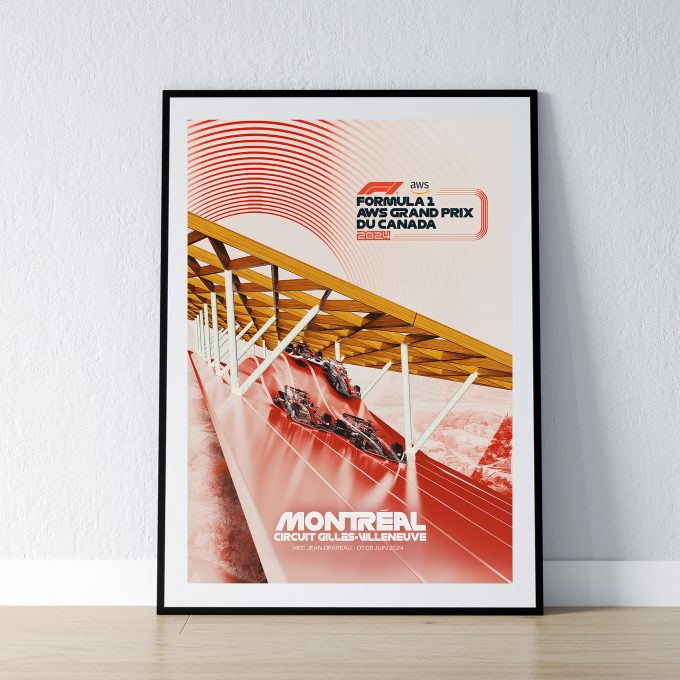 Canada GP Official 2024 F1 Poster