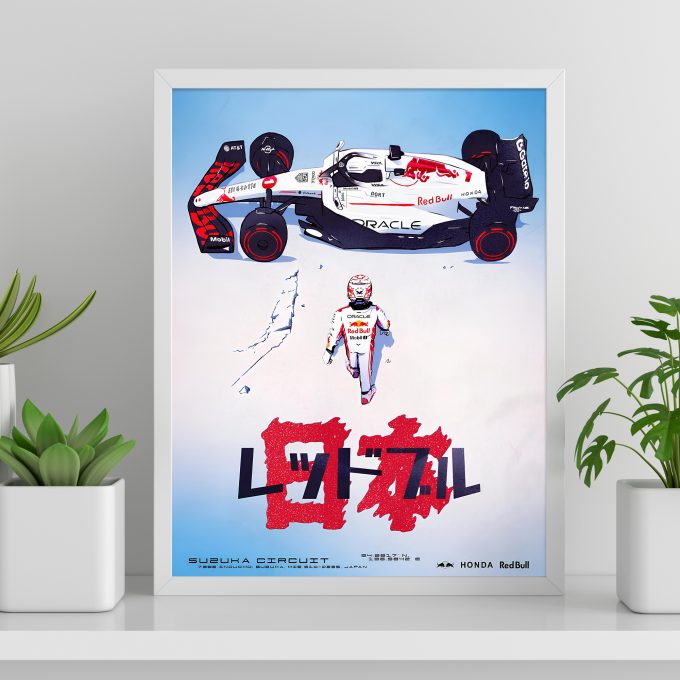 Japan 2025 Red Bull F1 Poster