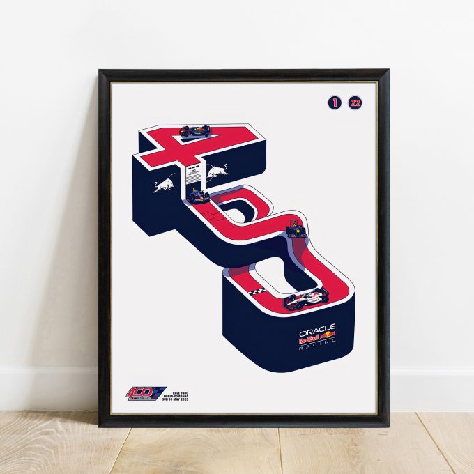 Emilia Romagna Italy 2025 Red Bull F1 Poster