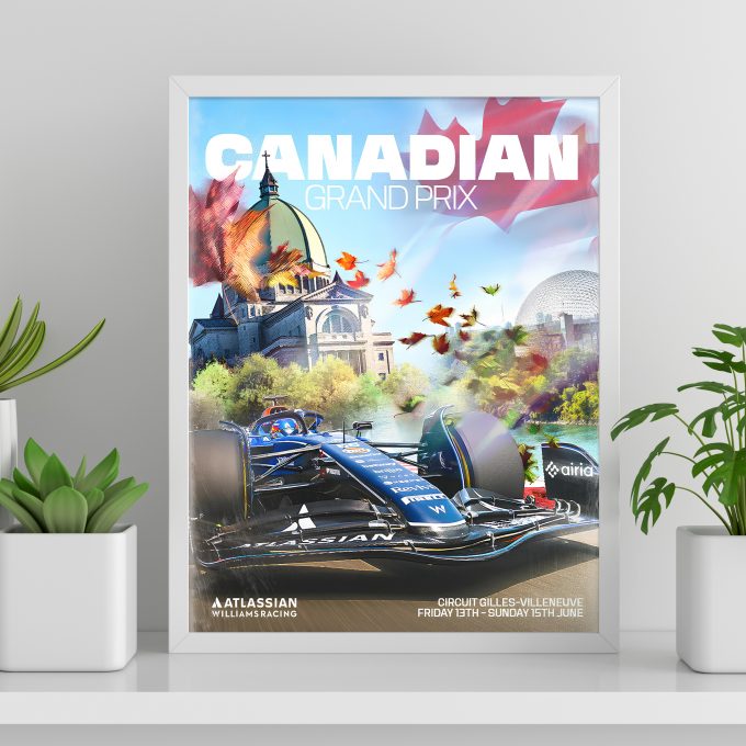 Canada 2025 Williams F1 Poster
