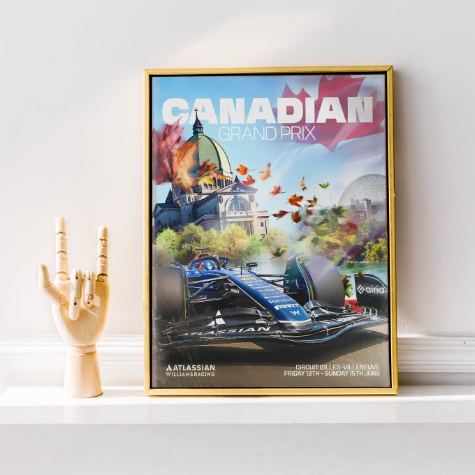 Canada 2025 Williams F1 Poster