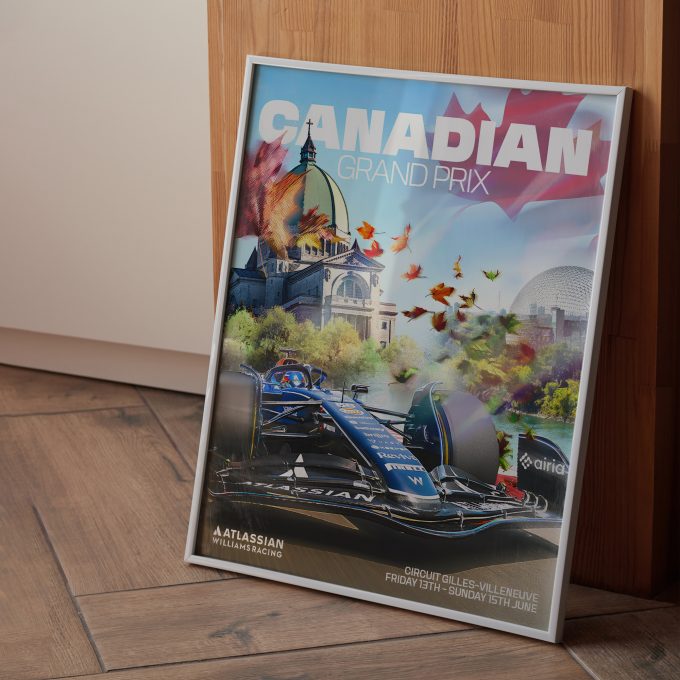 Canada 2025 Williams F1 Poster