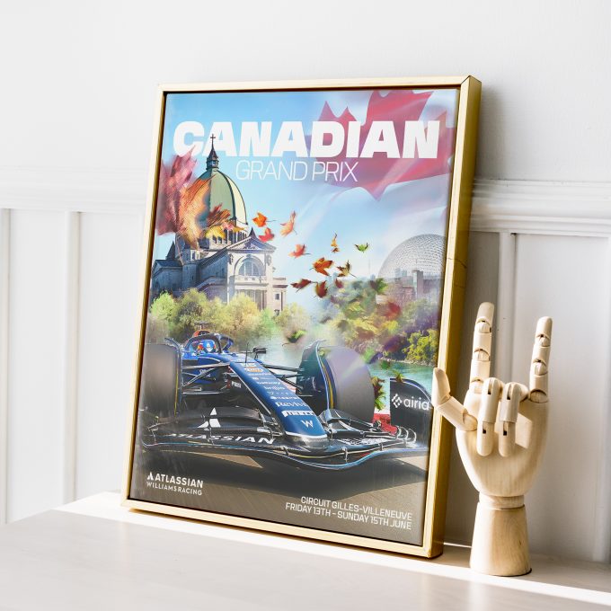 Canada 2025 Williams F1 Poster