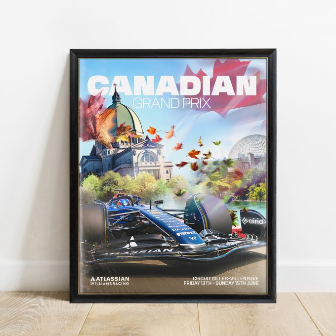 Canada 2025 Williams F1 Poster