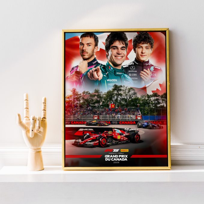 Canadian Grand Prix Official 2025 F1 Poster