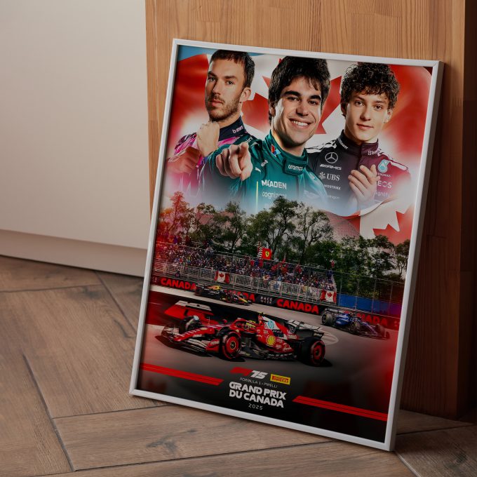 Canadian Grand Prix Official 2025 F1 Poster