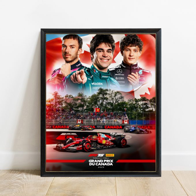 Canadian Grand Prix Official 2025 F1 Poster