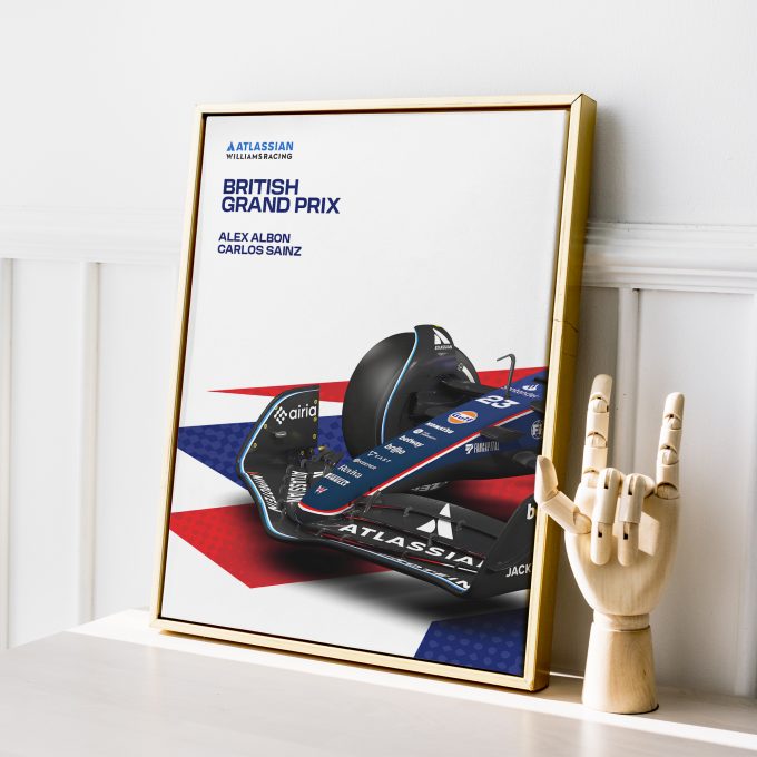 Great Britian 2025 Williams F1 Poster